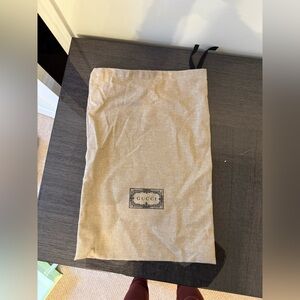 Gucci Beige Dust Bags x3